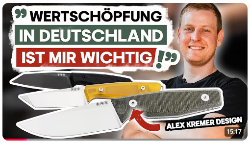 Kremer Messer auf Youtube!